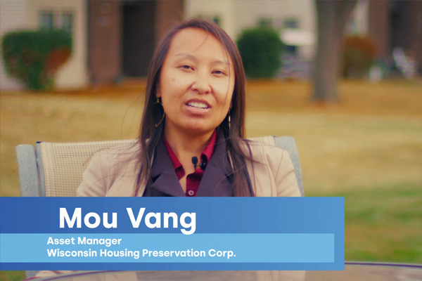 WHPC Asset Manager Mou Vang discusses an innovative solar and battery installation at Villa West in Green Bay, Wisconsin.